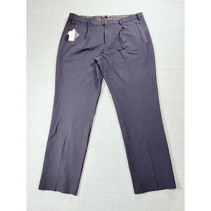 Primark Mens Navy Blue Seersucker Slim Fit Suit Trousers Dress Pants 40x32 NWT
